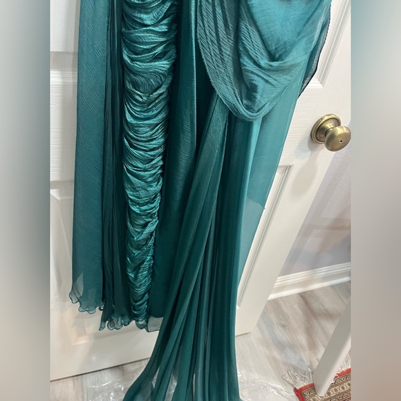 Maria Lucia Hohan Silk Asymmetric Louise Gown - Picture 14 of 14